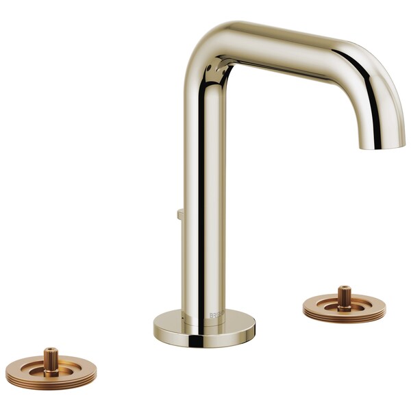 Brizo Litze Widespread Lavatory Faucet - Less Handles 65332LF-PNLHP - main